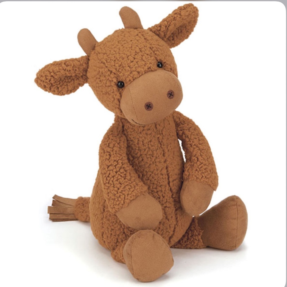 SOLD Jellycat whimsy cow super rare whi3c nwt